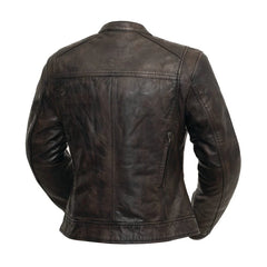FIL164SDC-Trickster Womens Motorcycle Leather Jacket