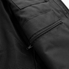 FIM676CDM-Unbeatable Men's Motorcycle Leather Vest