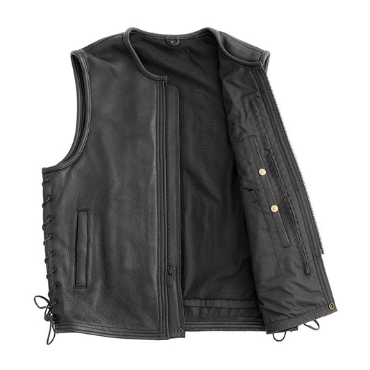 FIM654CPM-Venom Men's Motorcycle Leather Vest