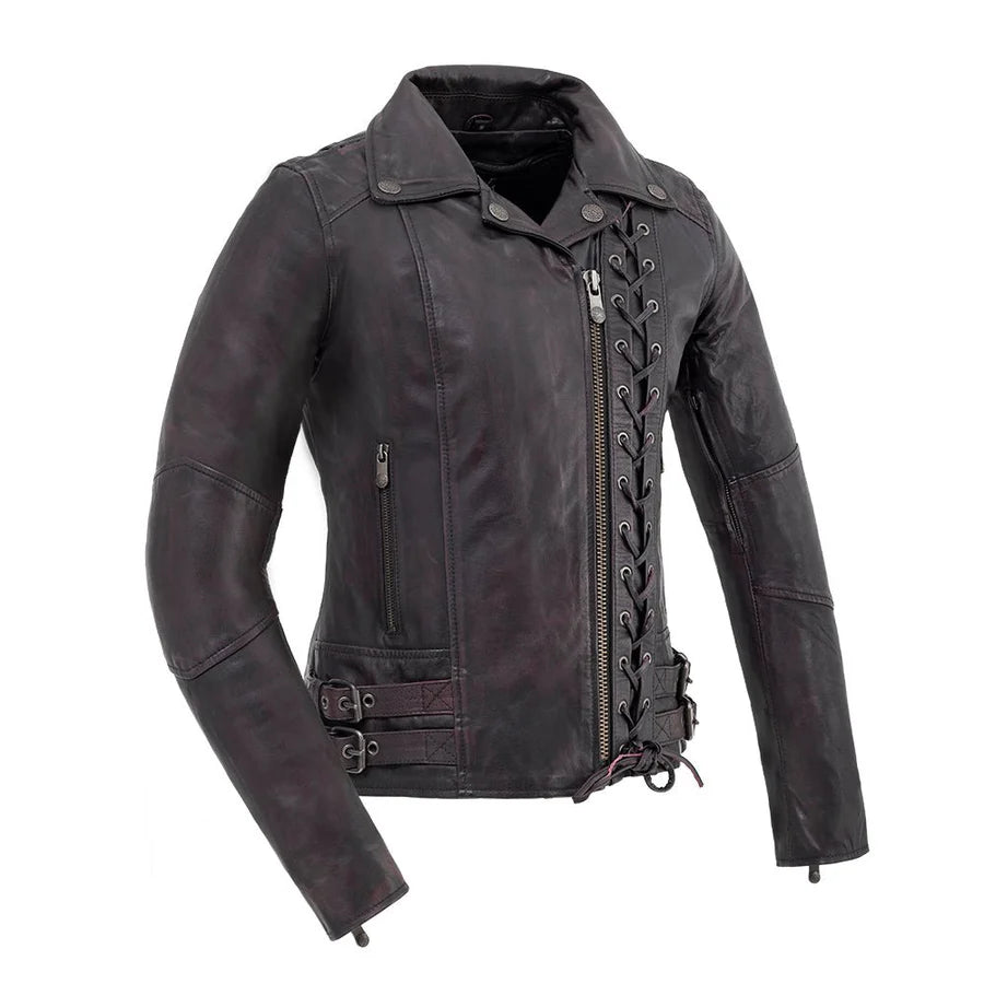 FIL175CHMZ-Wildside - Women's Motorcycle Leather Jacket