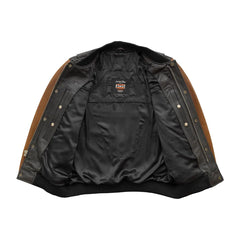 FIM210CMB-BKCOG-Willie Men's Motorcycle Leather Jacket