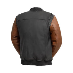FIM210CMB-BKCOG-Willie Men's Motorcycle Leather Jacket