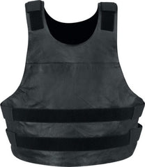 Milwaukee Leather SH1367LZ Women's Black Leather Swat Style Rider Vest w/ Plain Back Panel for Club Patches