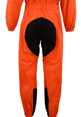 NexGen Men’s XS5004 Orange Hi-Viz Water Proof Rain Suit with Reflective Panels